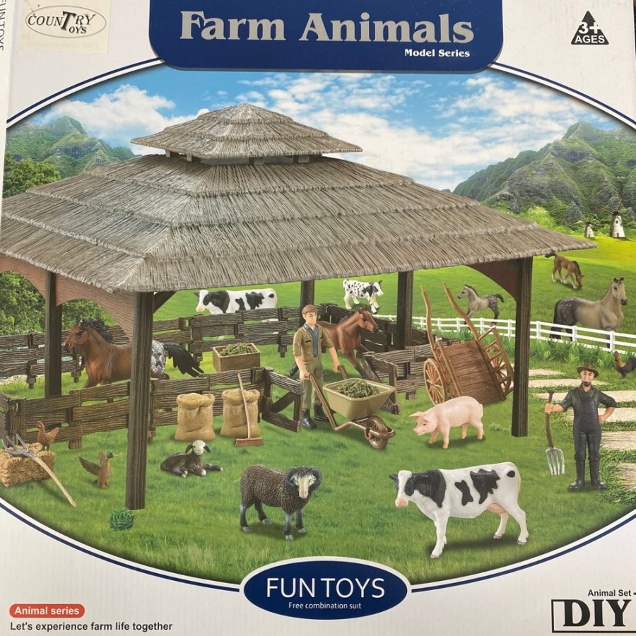 Animal Figurines Country Toys Australia | Fy7 - Farmyard Collection D