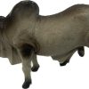 Animal Figurines Country Toys Australia | Cattle - Grey Brahman Bull - Country Toys