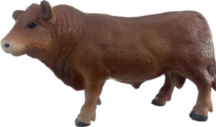 Animal Figurines Country Toys Australia | Cattle - Red Angus Bull - Country Toys