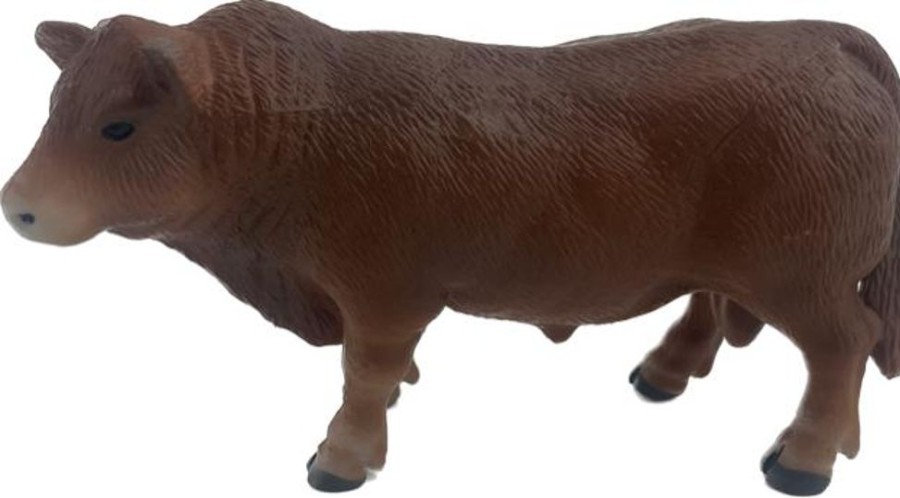 Animal Figurines Country Toys Australia | Cattle - Red Angus Bull - Country Toys