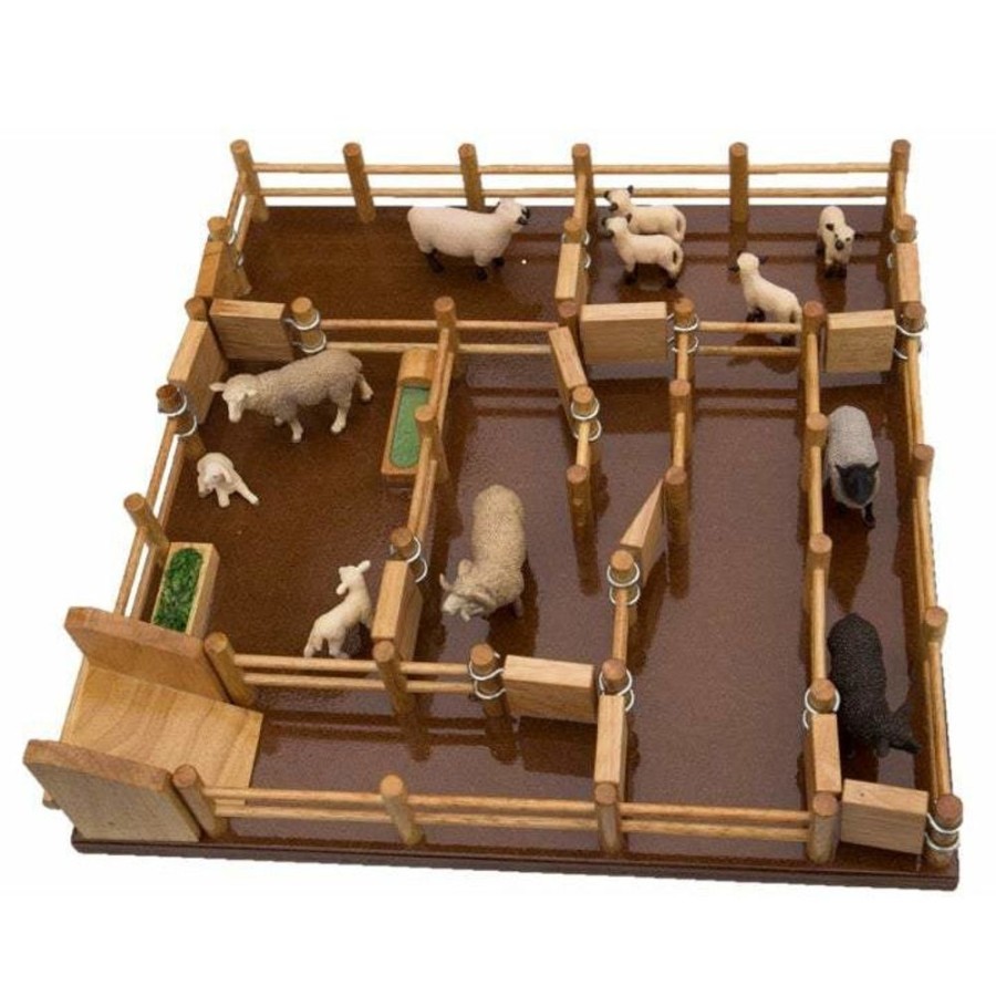 Wooden Farm Yards Country Toys Australia | Combo Deal - Sy1 Sheep Yard And Ct5 Body Truck Saver Deal