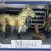 Animal Figurines Country Toys Australia | Horses - Hs11 Spotted Horse Set - Country Toys