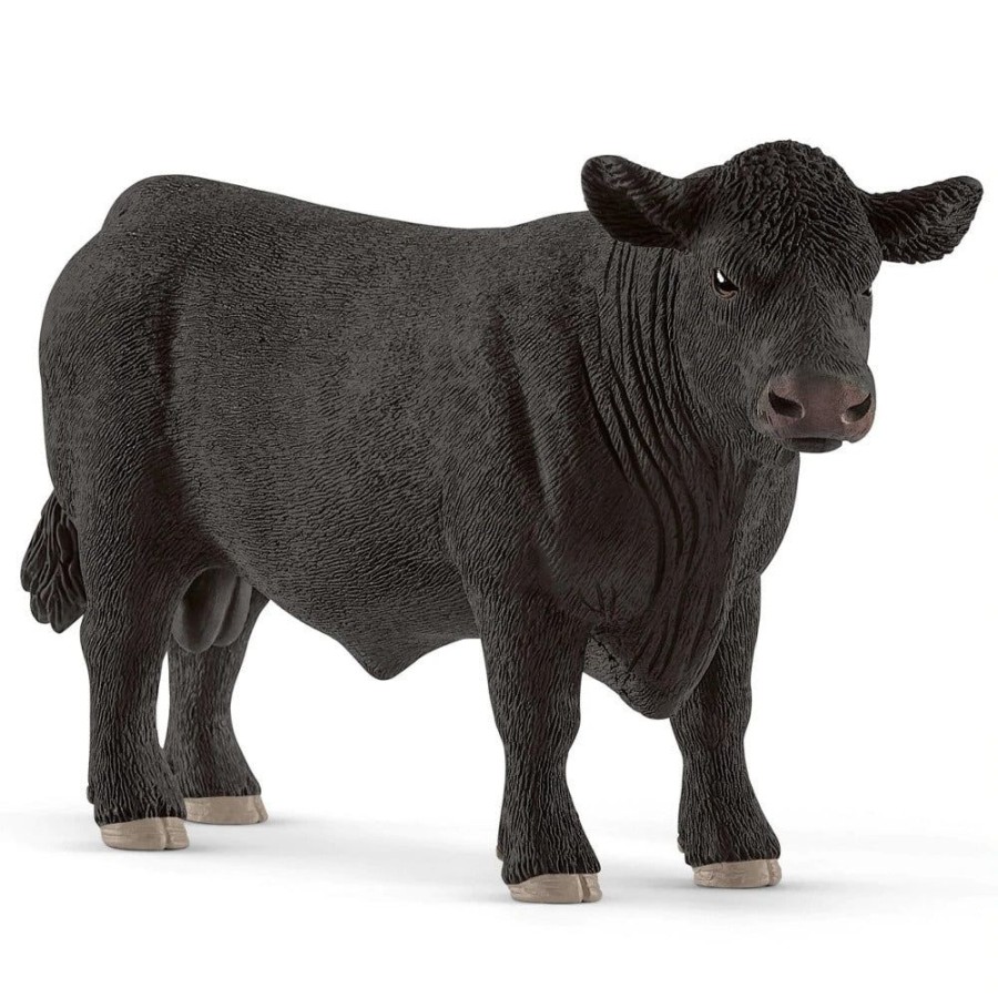 Animal Figurines Country Toys Australia | Cattle - Black Angus Bull - Schleich