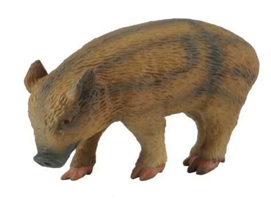 Animal Figurines Country Toys Australia | Pigs - Wild Piglet Eating - Collecta