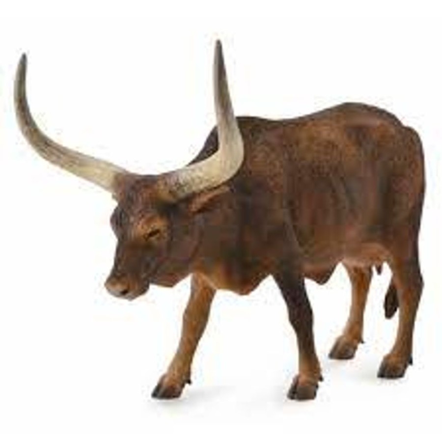 Animal Figurines Country Toys Australia | Cattle - Ankole-Watusi Cow