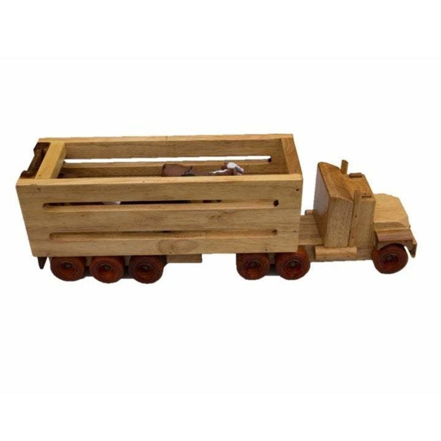 Wooden Trucks Country Toys Australia | Combo Deal - Truckers Road Train Super Deal - No 1 - Free Shipping