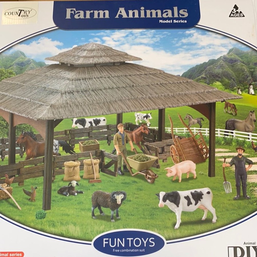 Animal Figurines Country Toys Australia | Fy7 - Farmyard Collection A