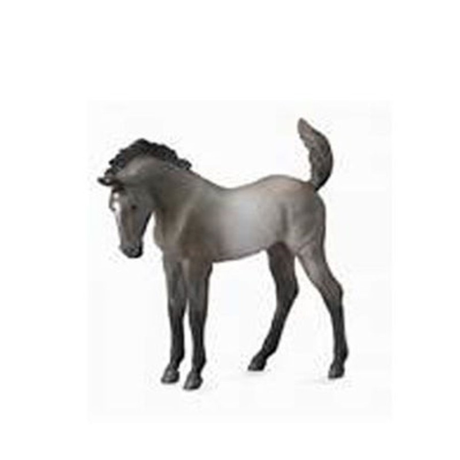 Animal Figurines Country Toys Australia | Horses - Brumby Foal Grey Roan - Collecta